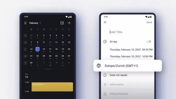 Calendar Encrypting Apps
