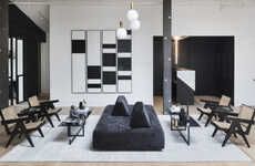 Chic Monochrome Co-Working Spaces