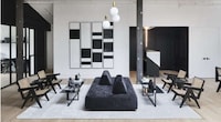 Chic Monochrome Co-Working Spaces