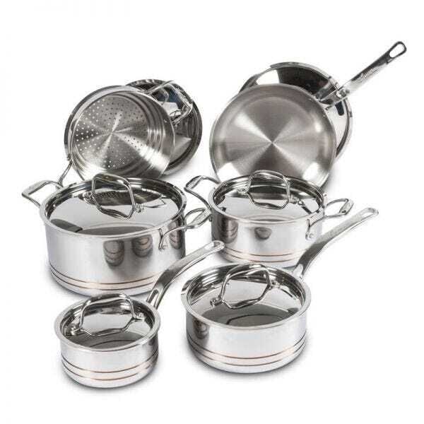 Slick Copper Cookware Sets