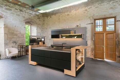 Motorized Storage Kitchen Islands