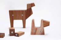 Magnetic Wooden Animal Toys Image 2