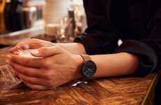 Coffee Grounds-Made Timepieces