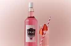 Summery Pinkish Schnapps Spirits