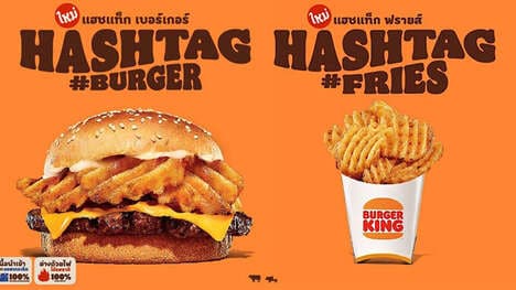 Social Media-Themed Burgers