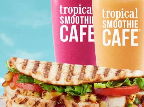Tropical Teriyaki Sandwiches