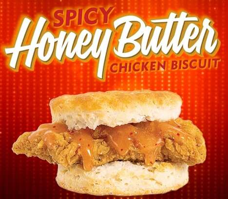 Spicy Biscuit Sandwiches