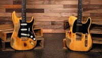 Nightclub-Derived Wood Guitars