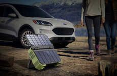 Collapsible Solar-Powered Energy Stations