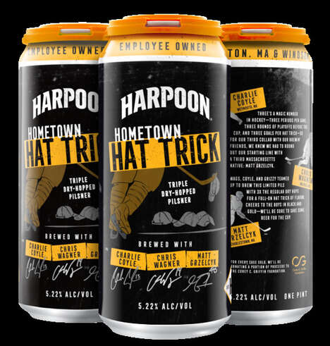 Hockey-Inspired Pilsners
