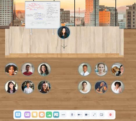 Socially Vibrant Virtual Workplaces
