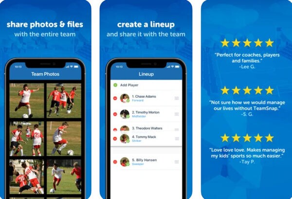 Streamlined Youth Sports Apps