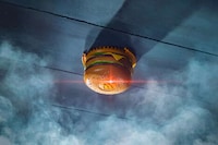 Food-Delivering Smoke Detectors