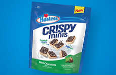 Crispy Mint Chocolate Snacks