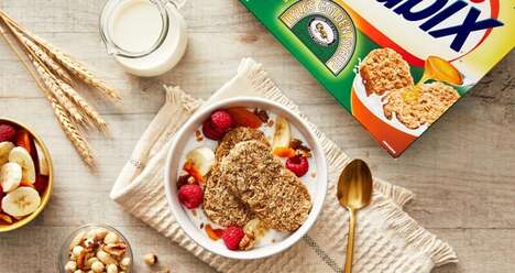 Flavorful High-Fiber Cereal Products