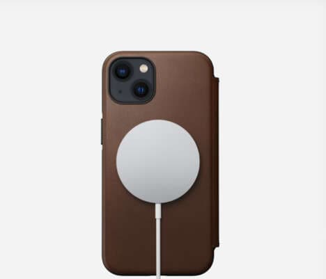 MagSafe Leather Smartphone Cases