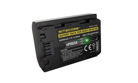 USB Port-Equipped Camera Batteries