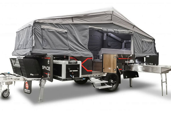 Self-Inflating Camper Trailers