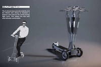 Powered Folding Electric Scooters Image 3