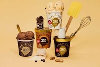 Cake Batter Ice Creams