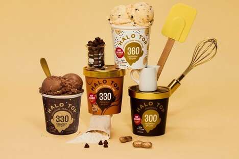 Cake Batter Ice Creams