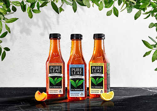 Subtly Sweetened Tea Drinks
