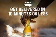10-Minute Beer Delivery Samples