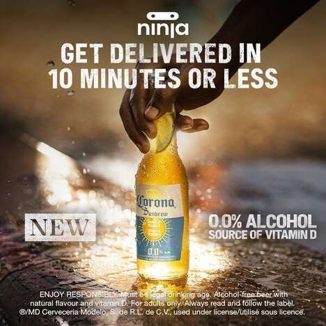 10-Minute Beer Delivery Samples