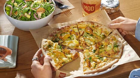 Springtime-Themed Pizzeria Items