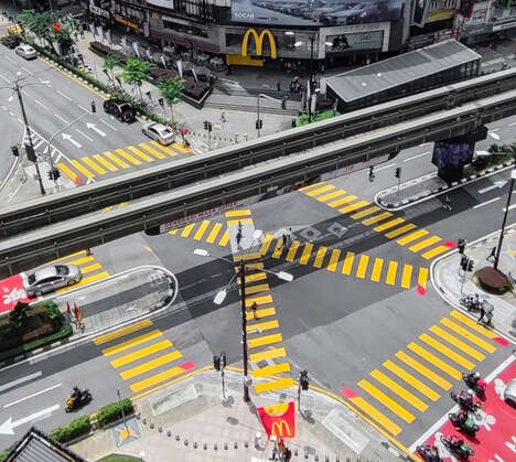 Fast Food-Themed Roads