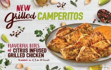 Cirtrusy Grilled Chicken Nuggets