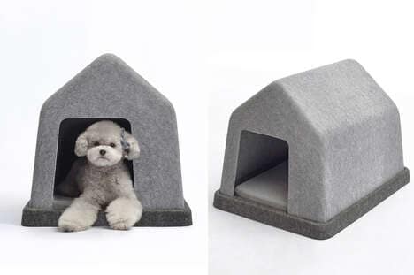 Ultra-Simple Unibody Dog Houses