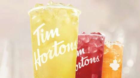 Tangy Passionfruit Tea Refreshments
