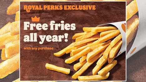 Complimentary QSR Fries Promotions