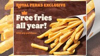 Complimentary QSR Fries Promotions Image 1