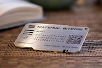 Unbreakable Metallic Cryptocurrency Cards Image 2