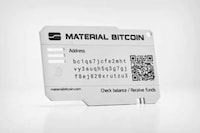 Unbreakable Metallic Cryptocurrency Cards Image 5