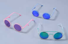 Elasticized Metal-Free Sunglasses