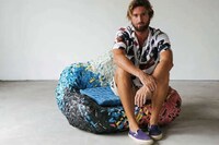 Recycled Plastic Meditation Chairs Image 3