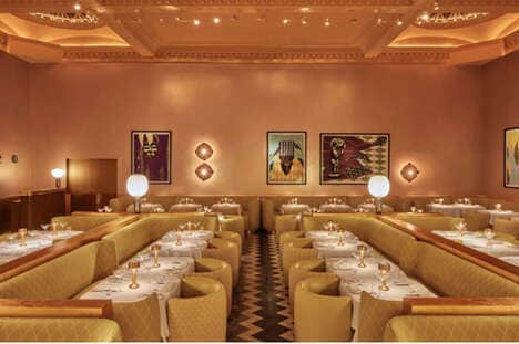 Warm African-Inspired Dining Rooms