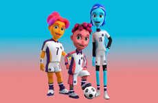 Metaverse Soccer Mascots