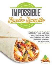 Meatless Nacho Burritos