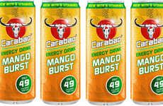 Low-Sugar Mango Energy Drinks