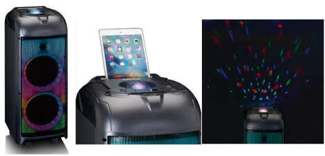 Feature-Packed LED Speakers