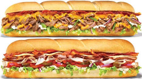 NFL-Inspired Sub Sandwiches