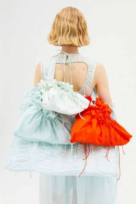 Delicate Ruffled Bags