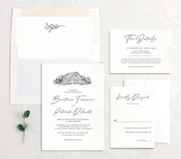 Co-Branded Wedding Invitation Suites Image 5