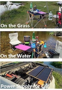 Essential Camping Solar Tables