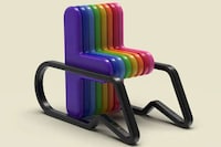 Modular Chromatic Child Chairs Image 2