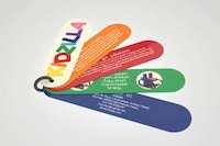 Modular Chromatic Child Chairs Image 3